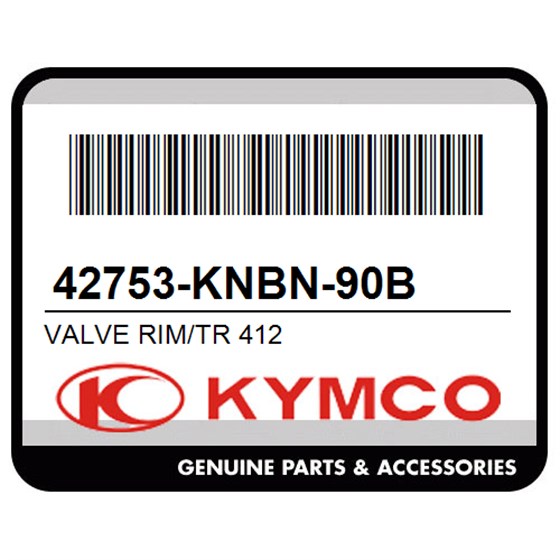 Kymco 42753-KNBN-90B Valve Rim/Tr 412
