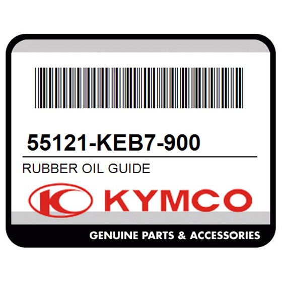 Kymco 55121-KEB7-900 Rubber Oil Guide