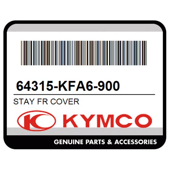 Kymco 64315-KFA6-900 Stay Fr Cover