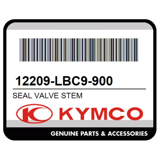 Kymco 12209-LBC9-900 Seal Valve Stem