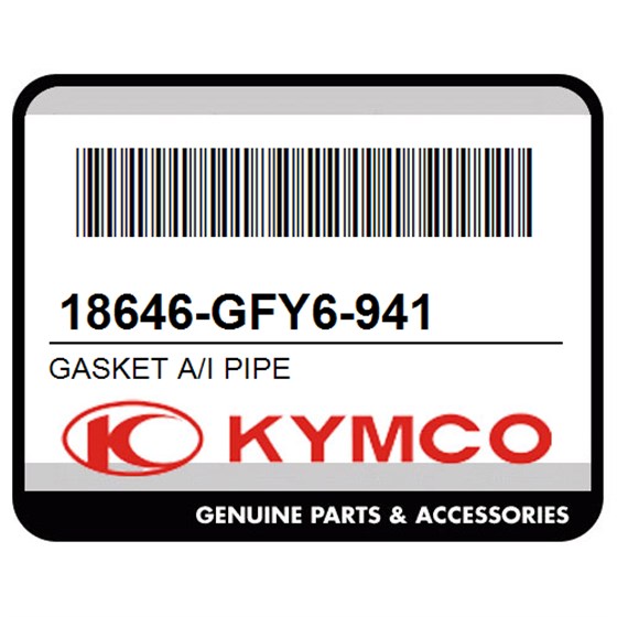 Kymco 18646-GFY6-941 Gasket A/I Pipe