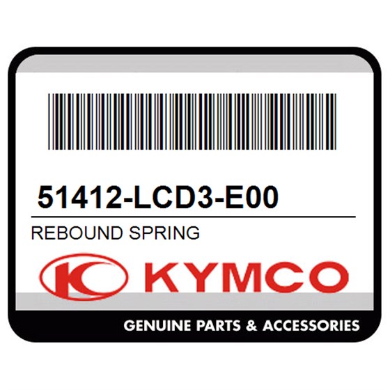Kymco 51412-LCD3-E00 Rebound Spring