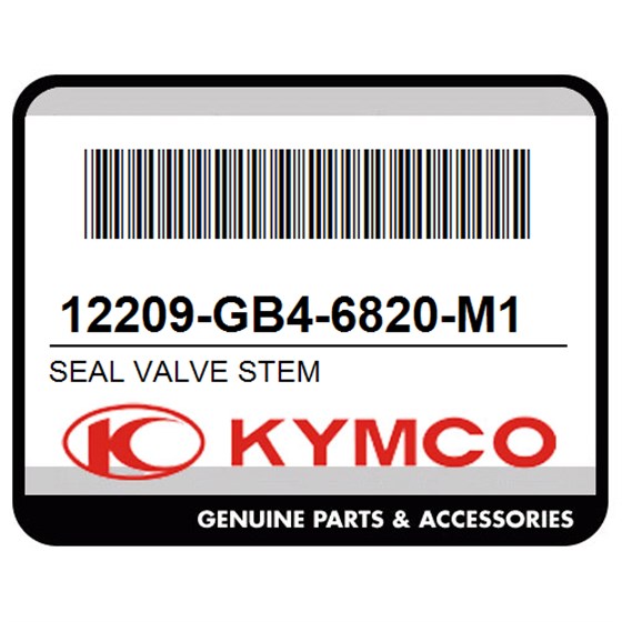 Kymco 12209-GB4-6820-M1 Seal Valve Stem