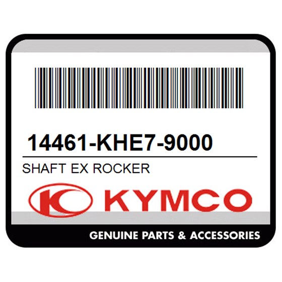 Kymco 14461-KHE7-9000 Shaft Ex Rocker