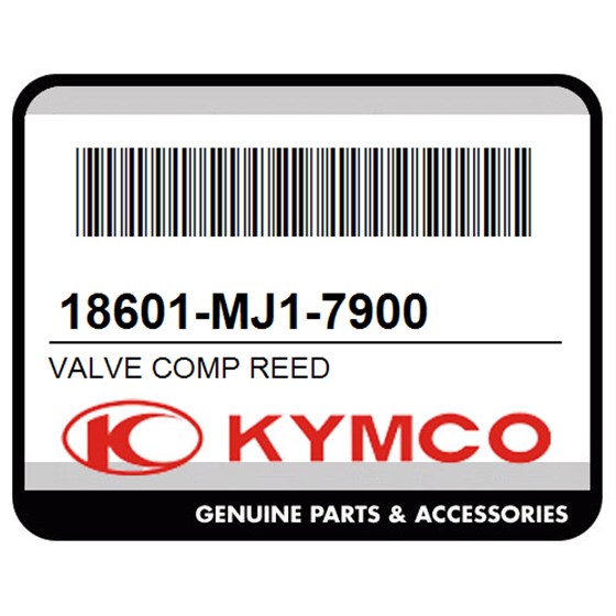 Kymco 18601-MJ1-7900 Valve Comp Reed