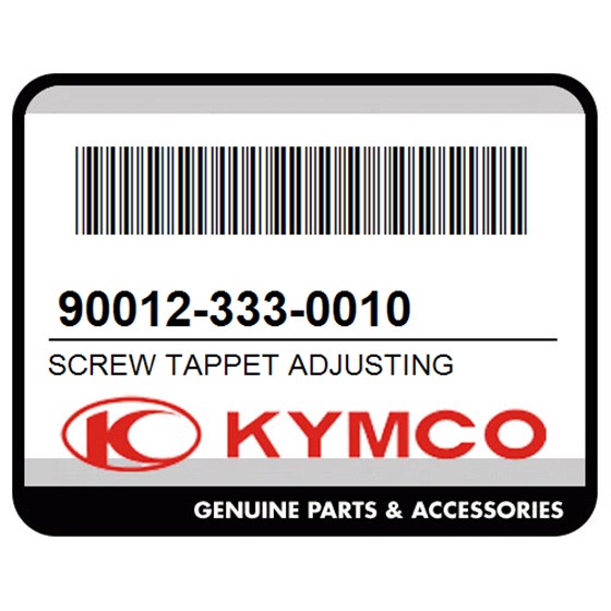 Kymco 90012-333-0010 Screw Tappet Adjusting