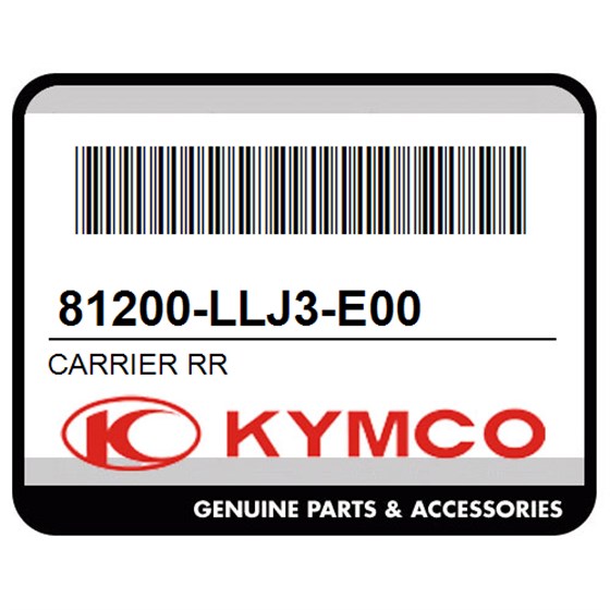 Kymco 81200-LLJ3-E00 Carrier Rr