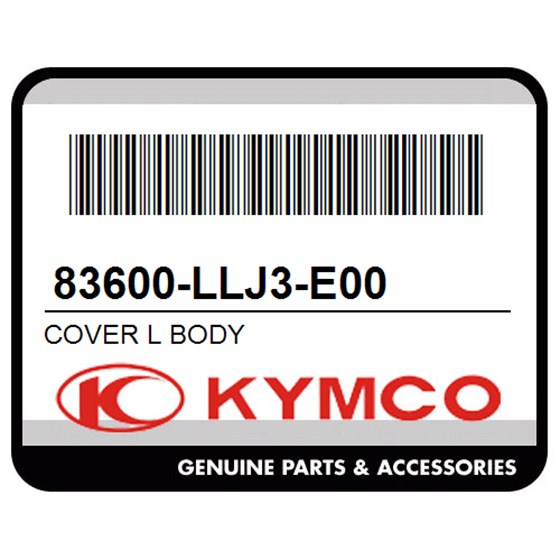 Kymco 83600-LLJ3-E00 Cover L Body