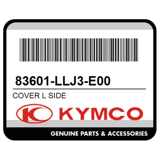 Kymco 83601-LLJ3-E00 Cover L Side