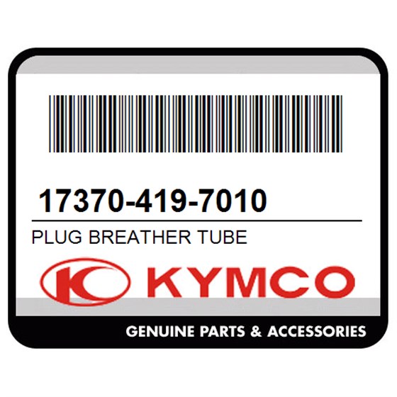 Kymco 17370-419-7010 Plug Breather Tube