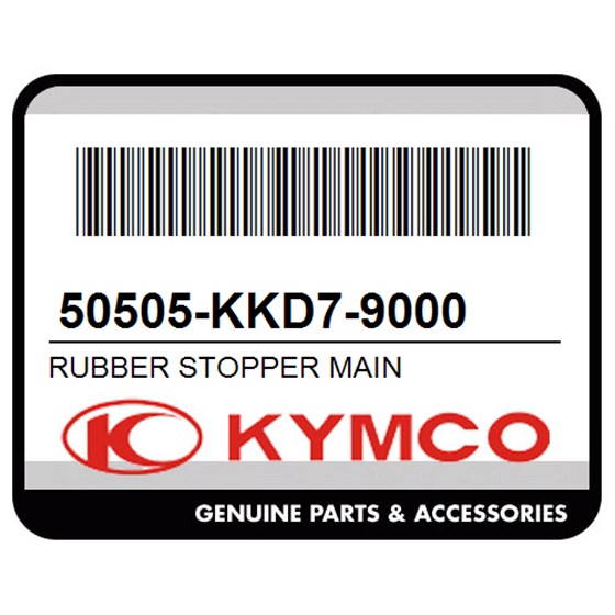 Kymco 50505-KKD7-9000 Rubber Stopper Main