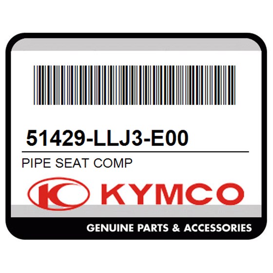 Kymco 51429-LLJ3-E00 Pipe Seat Comp