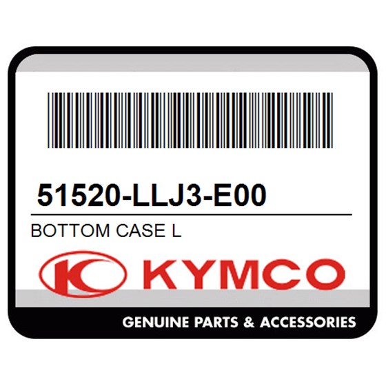 Kymco 51520-LLJ3-E00 Bottom Case L