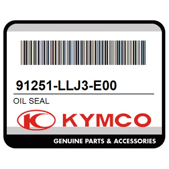 Kymco 91251-LLJ3-E00 Oil Seal