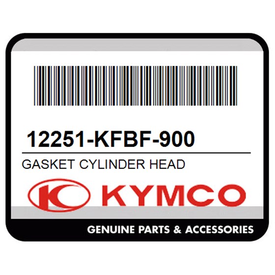 Kymco 12251-KFBF-900 Gasket Cylinder Head