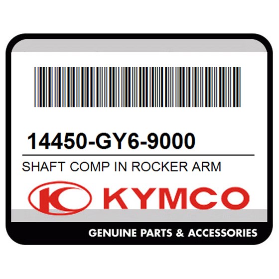 Kymco 14450-GY6-9000 Shaft Comp In Rocker Arm
