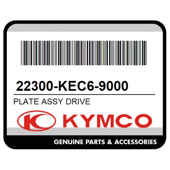 Kymco 22300-KEC6-9000 Plate Assy Drive