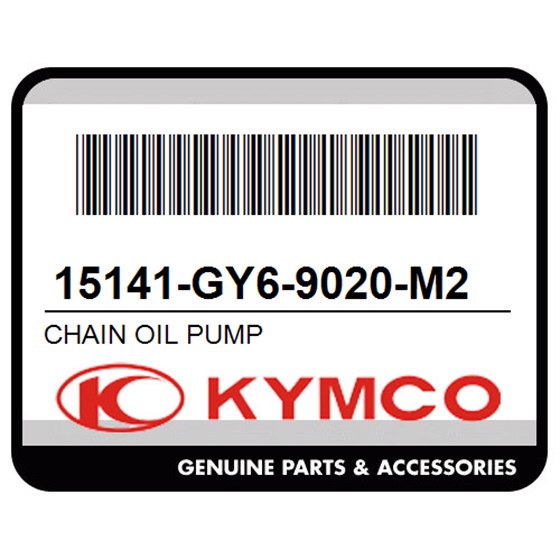 Kymco 15141-GY6-9020-M2 Chain Oil Pump