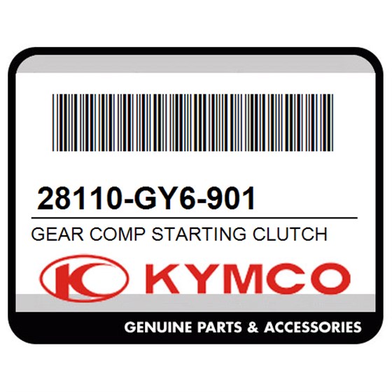 Kymco 28110-GY6-901 Gear Comp Starting Clutch