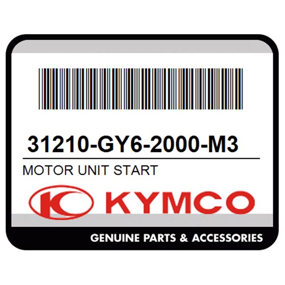 Kymco 31210-GY6-2000-M3 Motor Unit Start