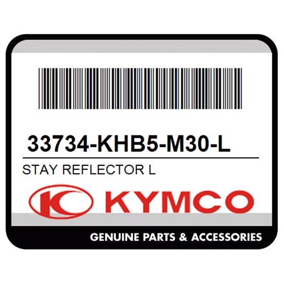Kymco 33734-KHB5-M30-L Stay Reflector L
