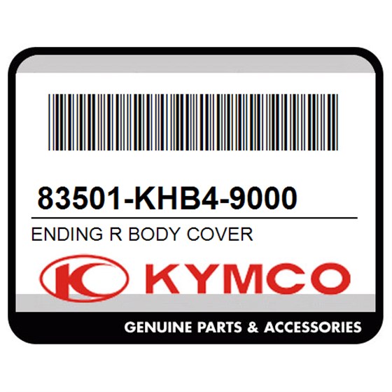 Kymco 83501-KHB4-9000 Ending R Body Cover