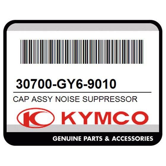 Kymco 30700-GY6-9010 Cap Assy Noise Suppressor