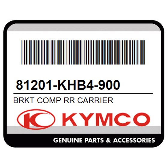 Kymco 81201-KHB4-900 Brkt Comp Rr Carrier