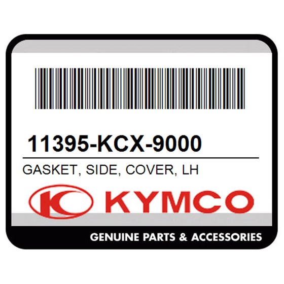 Kymco 11395-KCX-9000 Gasket, Side, Cover, Lh