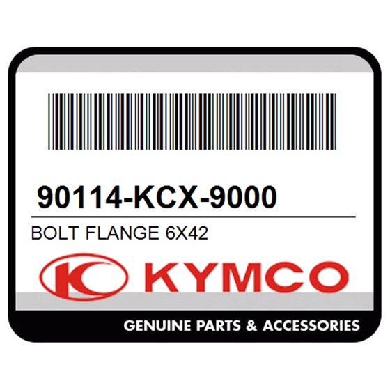 Kymco 90114-KCX-9000 Bolt Flange 6X42