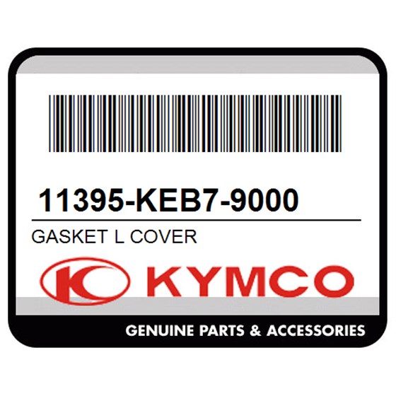 Kymco 11395-KEB7-9000 Gasket L Cover