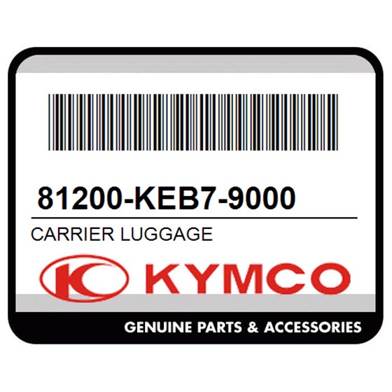 Kymco 81200-KEB7-9000 Carrier Luggage
