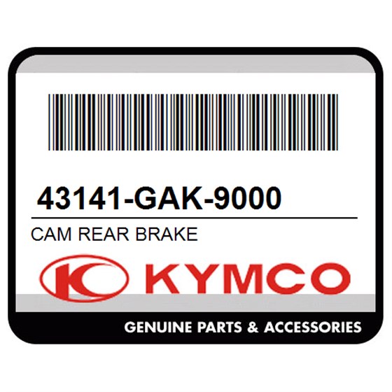 Kymco 43141-GAK-9000 Cam Rear Brake