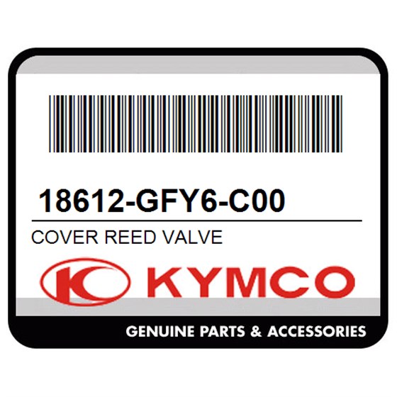 Kymco 18612-GFY6-C00 Cover Reed Valve