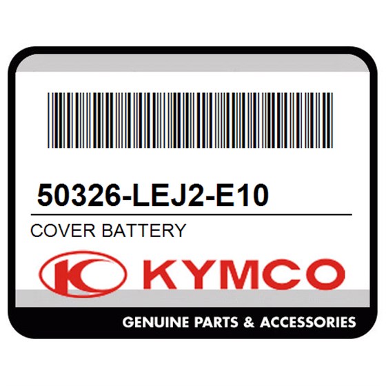 Kymco 50326-LEJ2-E10 Cover Battery