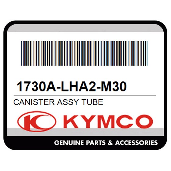 Kymco 1730A-LHA2-M30 Canister Assy Tube