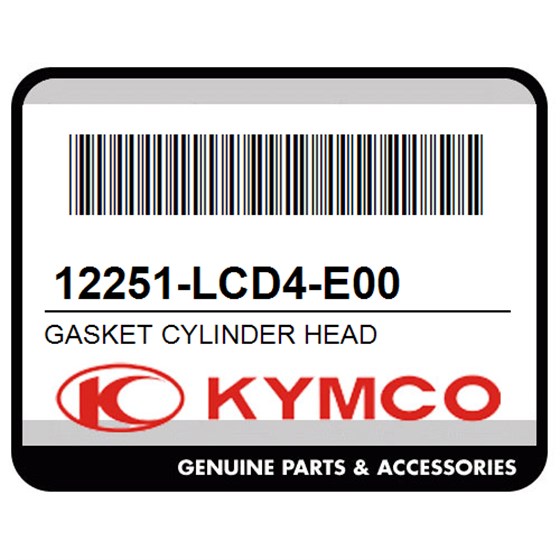 Kymco 12251-LCD4-E00 Gasket Cylinder Head