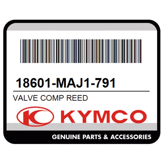 Kymco 18601-MAJ1-791 Valve Comp Reed