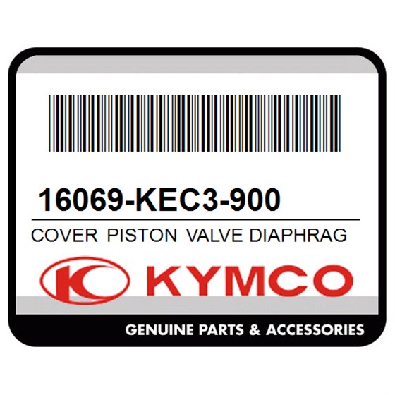 Kymco 16069-KEC3-900 Cover Piston Valve Diaphragm