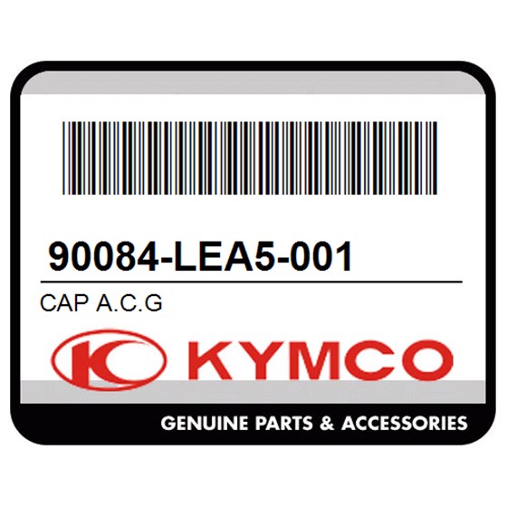Kymco 90084-LEA5-001 Cap A.C.G