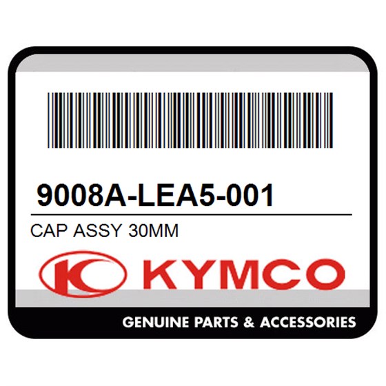 Kymco 9008A-LEA5-001 Cap Assy 30Mm