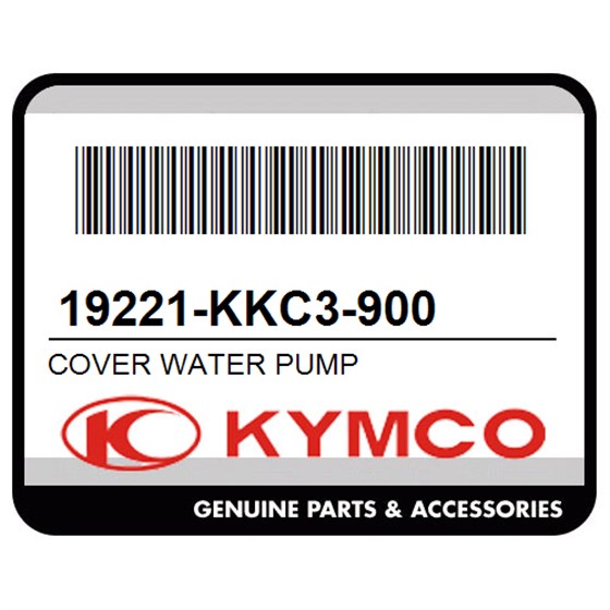 Kymco 19221-KKC3-900 Cover Water Pump