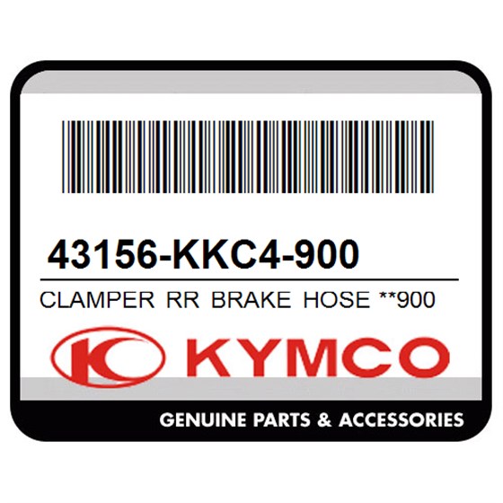 Kymco 43156-KKC4-900 Clamper Rr Brake Hose **9000