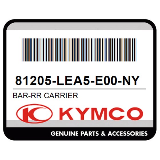 Kymco 81205-LEA5-E00-NYS Bar-Rr Carrier