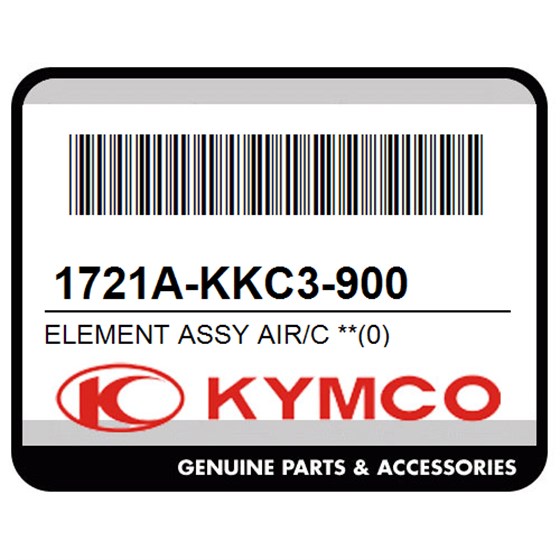 Kymco 1721A-KKC3-900 Element Assy Air/C **(0)