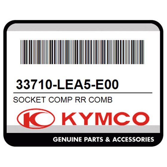 Kymco 33710-LEA5-E00 Socket Comp Rr Comb