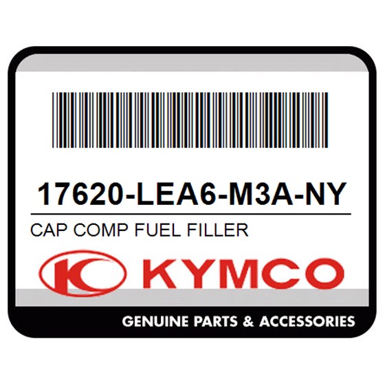 Kymco 17620-LEA6-M3A-NYA Cap Comp Fuel Filler