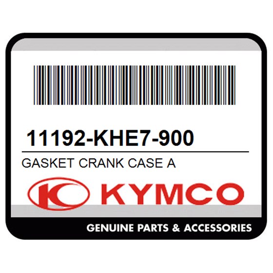 Kymco 11192-KHE7-900 Gasket Crank Case A