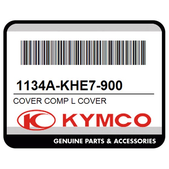 Kymco 1134A-KHE7-900 Cover Comp L Cover