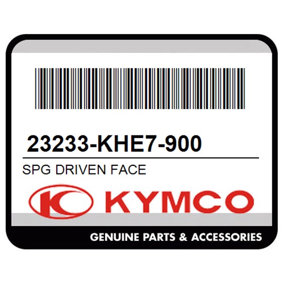 Kymco 23233-KHE7-900 Spg Driven Face